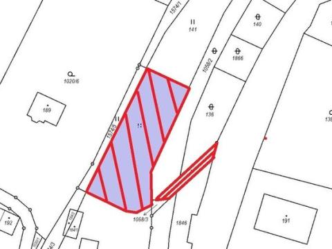 Prodej pozemku pro bydlení, Bělá nad Radbuzou - Újezd Svatého Kříže, 1012 m2