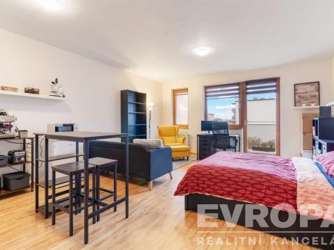 Pronájem bytu 1+kk, Praha - Hloubětín, Nehvizdská, 47 m2