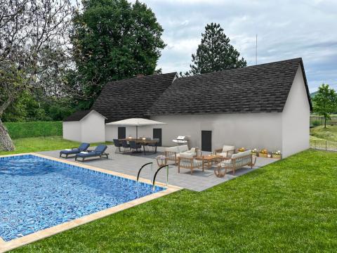 Prodej rodinného domu, Vlčice - Dolní Les, 150 m2