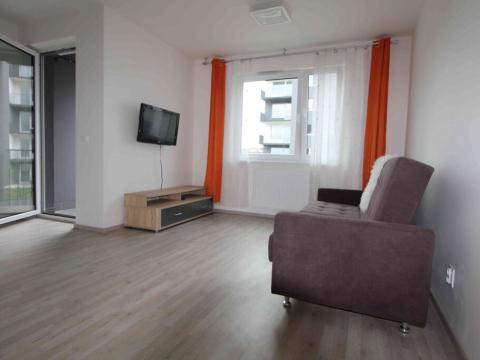 Pronájem bytu 1+kk, Praha - Vysočany, Strnadových, 34 m2