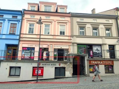 Pronájem obchodního prostoru, Valašské Meziříčí, Mostní, 44 m2