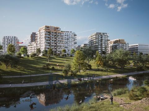 Prodej bytu 4+kk, Praha - Karlín, Libeňský ostrov, 97 m2