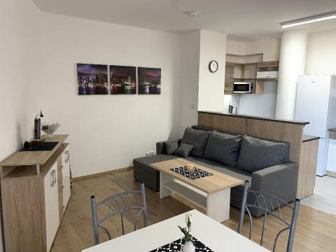Pronájem bytu 2+kk, Praha - Hlubočepy, Trnkovo náměstí, 58 m2