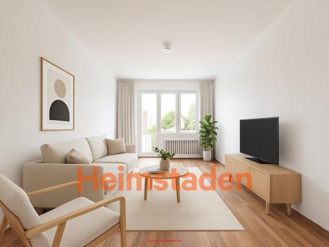 Pronájem bytu 2+1, Karviná - Nové Město, Sokolovská, 50 m2