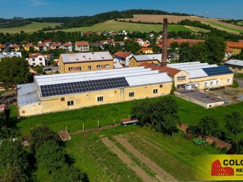 Pronájem komerční nemovitosti, Drnovice, 2370 m2