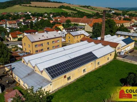 Pronájem komerční nemovitosti, Drnovice, 2370 m2