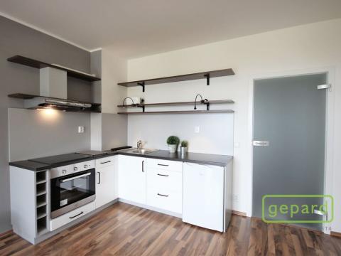 Pronájem bytu 1+kk, Brno - Židenice, Pálavské náměstí, 37 m2