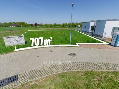 Prodej pozemku, Praha - Kbely, 707 m2