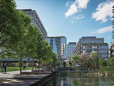 Pronájem kanceláře, Praha - Chodov, Chilská, 1200 m2