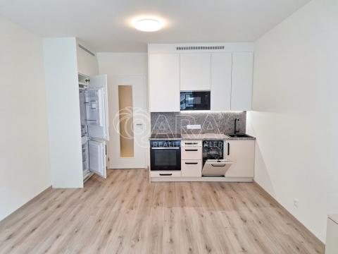 Pronájem bytu 1+kk, Praha - Hloubětín, Poděbradská, 32 m2