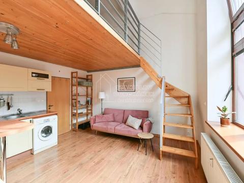 Pronájem atypického bytu, Praha - Libeň, Novákových, 44 m2
