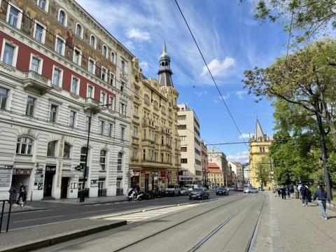 Pronájem bytu 2+1, Praha - Nové Město, Resslova, 75 m2