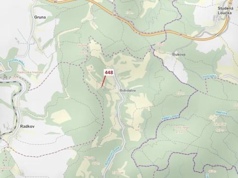 Dražba lesa, Městečko Trnávka, 586 m2