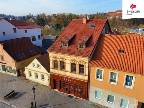 Prodej rodinného domu, Vlašim, Žižkovo nám., 490 m2