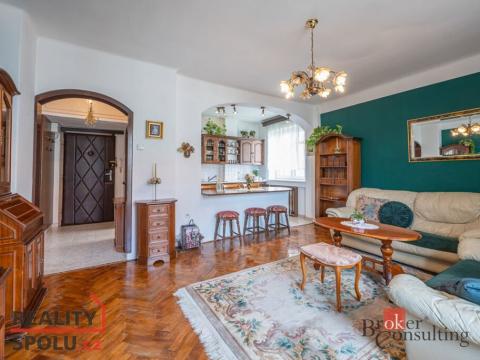 Pronájem bytu 3+1, Praha - Vršovice, Vršovická, 70 m2