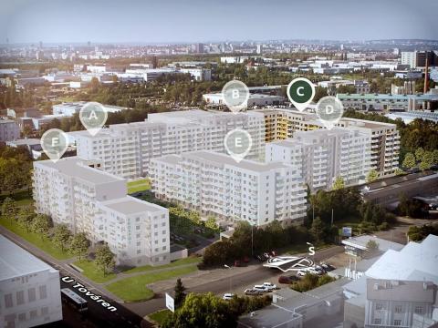 Prodej bytu 3+kk, Praha - Hostivař, U továren, 57 m2