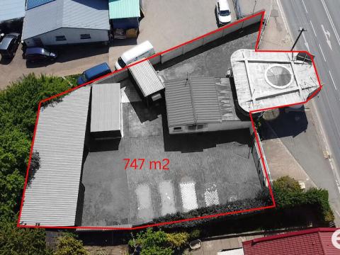 Pronájem komerčního pozemku, Hradec Králové, Koutníkova, 747 m2