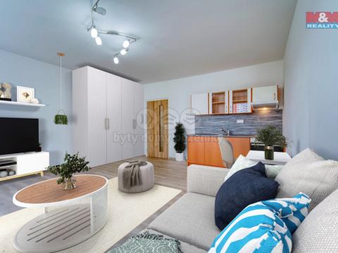 Prodej bytu 1+kk, Plzeň - Bolevec, Rabštejnská, 31 m2