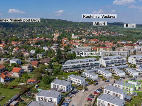 Prodej bytu 4+kk, Mníšek pod Brdy, Ke škole, 188 m2