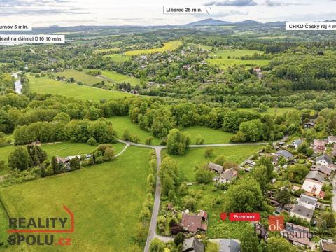 Prodej pozemku pro bydlení, Mírová pod Kozákovem - Rohliny, 673 m2