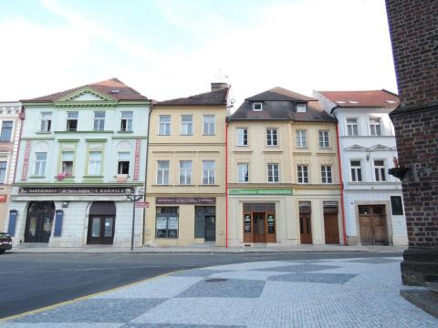 Pronájem bytu 1+kk, Hradec Králové, Velké náměstí, 29 m2