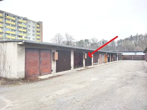 Pronájem garáže, Vizovice, Štěpská, 18 m2
