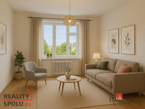Pronájem bytu 2+kk, Praha - Břevnov, Mládeže, 50 m2
