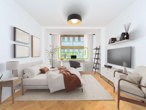Pronájem bytu 1+kk, Praha - Žižkov, Sudoměřská, 35 m2