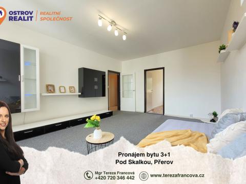 Pronájem bytu 3+1, Přerov, Pod Skalkou, 69 m2