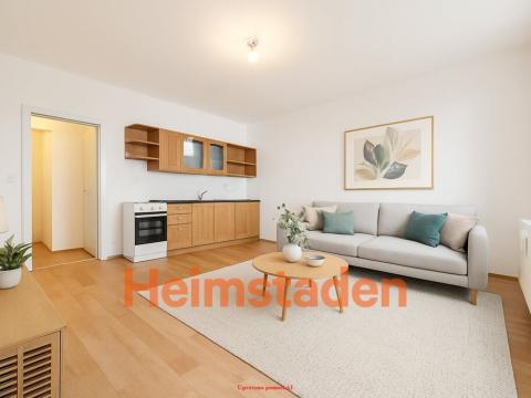 Pronájem bytu 2+kk, Karviná - Nové Město, Zakladatelská, 43 m2