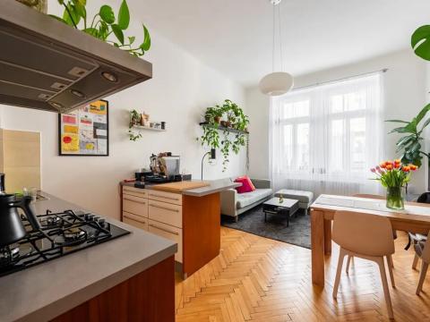 Prodej bytu 3+kk, Praha - Vršovice, Slovinská, 75 m2