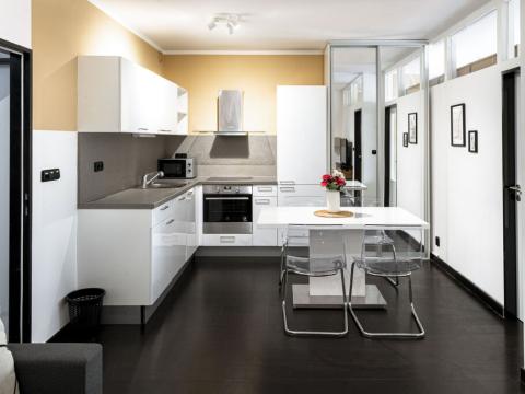 Pronájem bytu 3+kk, Praha - Karlín, Křižíkova, 76 m2
