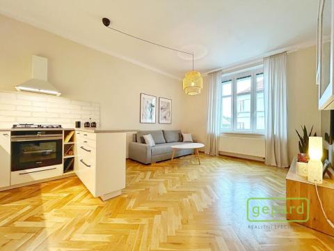Pronájem bytu 2+kk, Praha - Libeň, Františka Kadlece, 52 m2