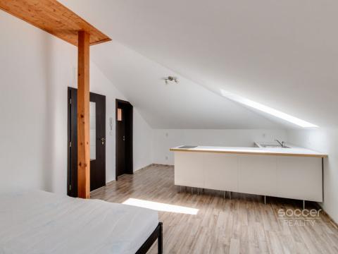 Pronájem bytu 1+kk, Praha - Horní Počernice, Mezihoří, 30 m2