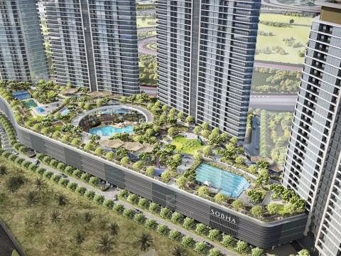 Prodej bytu 2+kk, Dubaj, Spojené arabské emiráty, 51 m2