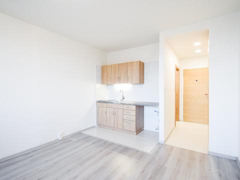 Pronájem bytu 1+kk, Brno - Bystrc, Opálkova, 27 m2
