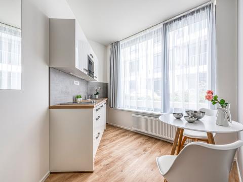 Pronájem bytu 2+kk, Praha - Stodůlky, Mukařovského, 22 m2