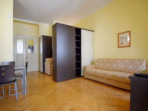Pronájem bytu 1+kk, Praha - Nové Město, Hálkova, 35 m2