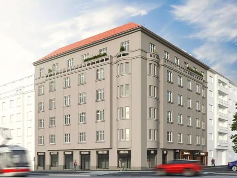 Prodej bytu 2+kk, Praha - Žižkov, Jeseniova, 55 m2