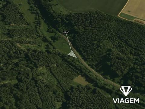 Prodej pole, Těchonín, 418 m2