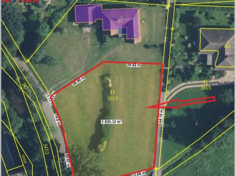 Prodej pozemku pro bydlení, Žichlínek, 1825 m2