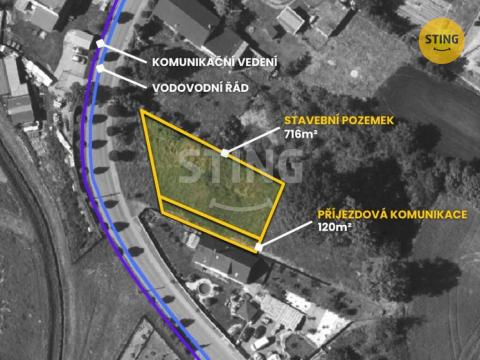 Prodej pozemku pro bydlení, Třebom, 836 m2