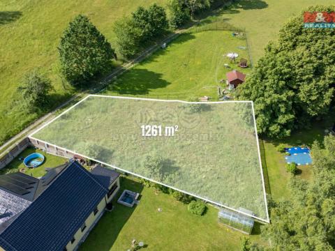 Prodej pozemku pro bydlení, Nový Bor - Pihel, 1261 m2