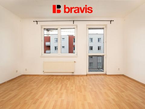 Pronájem bytu 1+kk, Brno, Trýbova, 34 m2
