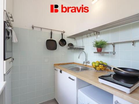 Pronájem bytu 1+1, Brno, Brechtova, 26 m2