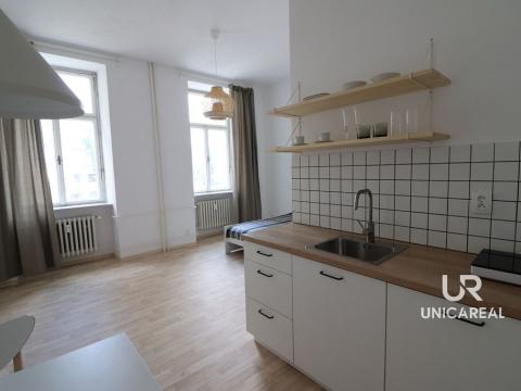 Pronájem bytu 1+kk, Brno - Zábrdovice, Koliště, 29 m2