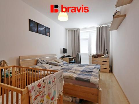 Pronájem bytu 2+kk, Brno - Medlánky, Hrázka, 45 m2
