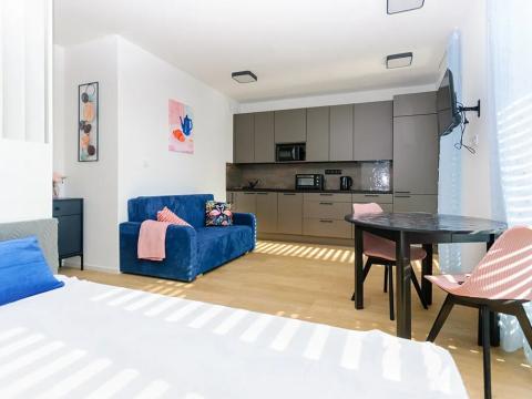 Pronájem bytu 1+kk, Praha - Stodůlky, Hábova, 35 m2