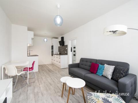 Pronájem bytu 2+kk, Praha - Kobylisy, Rajmonova, 47 m2