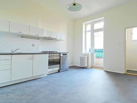 Pronájem bytu 1+1, Praha - Dejvice, Nikoly Tesly, 50 m2